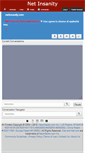 Mobile Screenshot of netinsanity.com